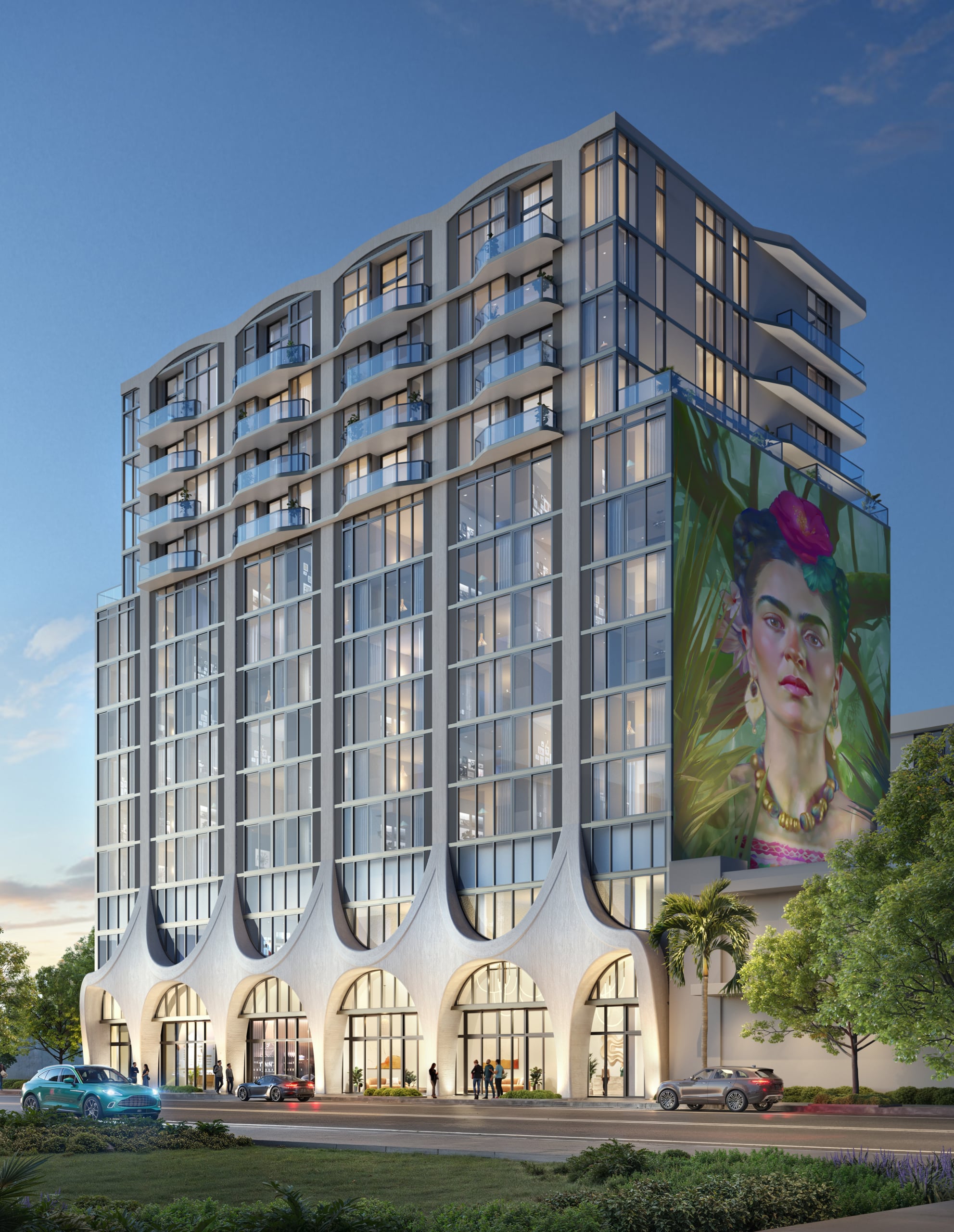 Redner Edificio Frida Kahlo Wynwood Miami