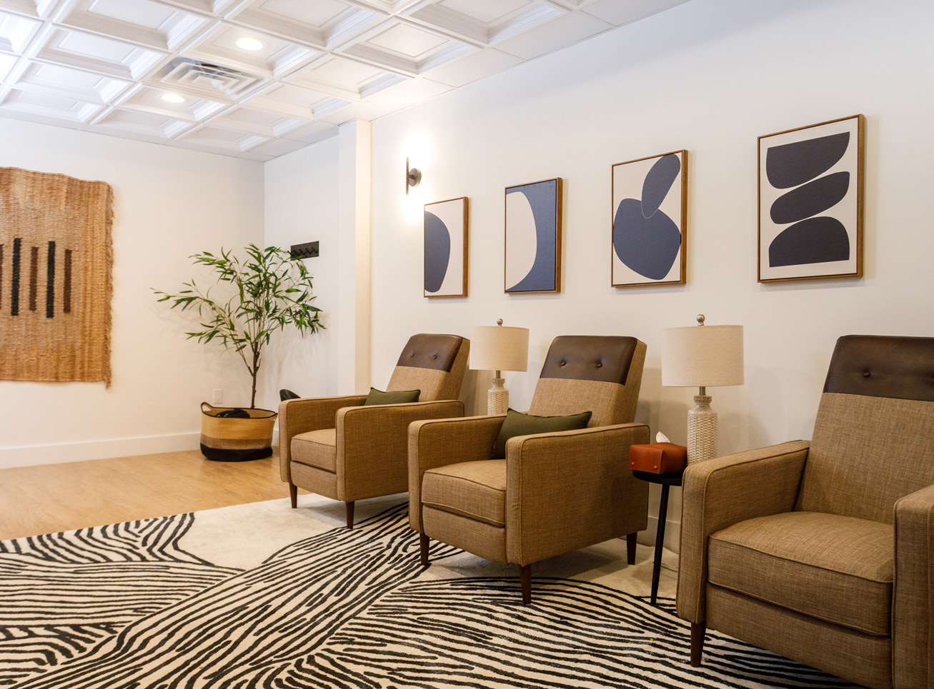 Relax center Frida Kahlo Miami Render
