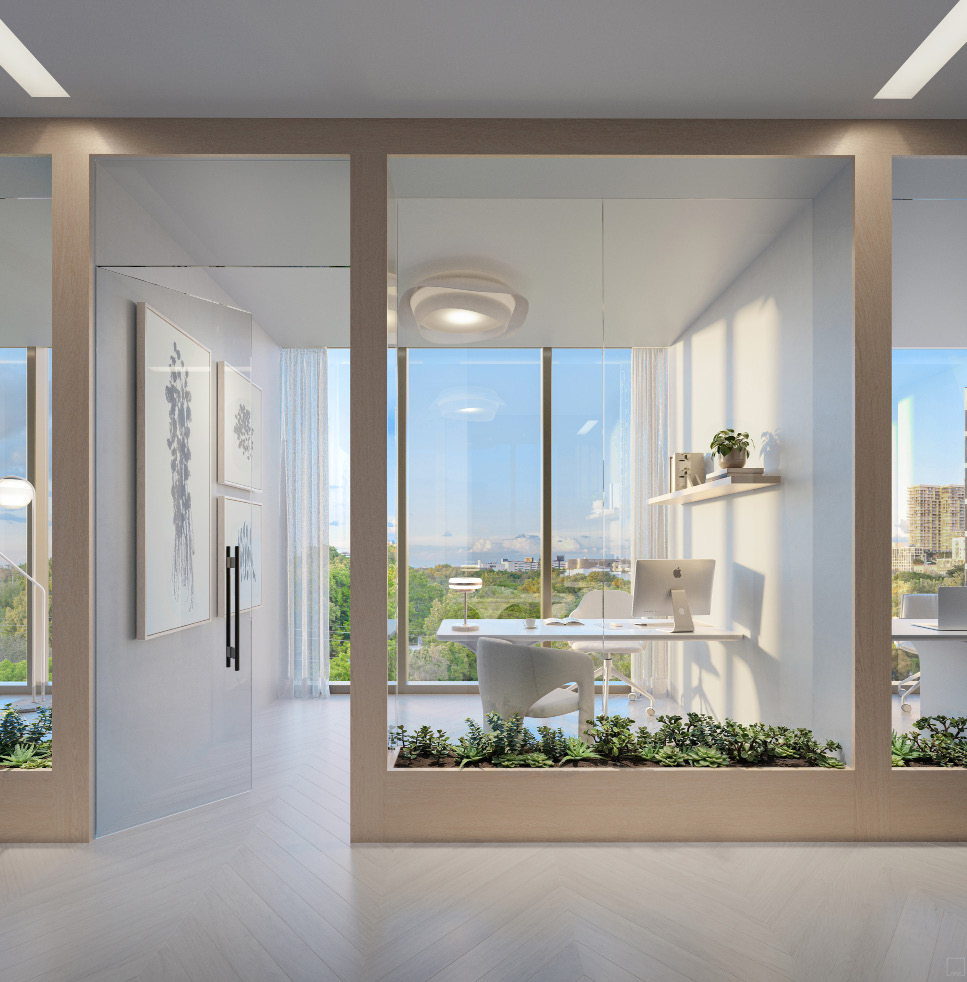 Office center Frida Kahlo Miami Render